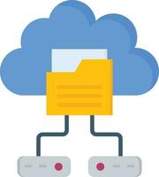 Cloud Backup Vector Icon