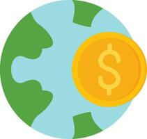 Global Currency Vector Icon