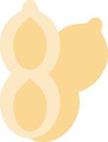 Peanut Vector Icon