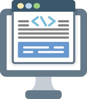 Coding Vector Icon