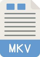 MKV Vector Icon