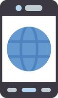 Mobile Web Vector Icon