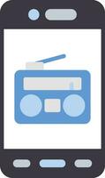 Mobile Radio Vector Icon