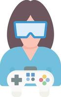 icono de realidad virtual vector