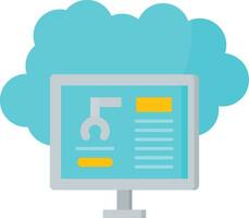 Cloud Computing Vector Icon