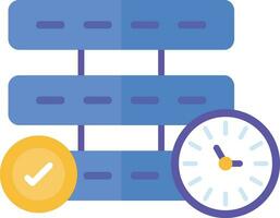 icono de vector de disponibilidad