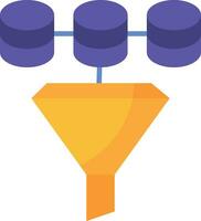 Data Filter Vector Icon