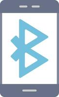 icono de vector de bluetooth