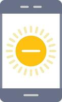 Brightness Low Vector Icon