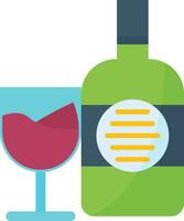 icono de vector de vino