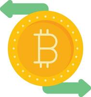 Crypto Exchange Vector Icon