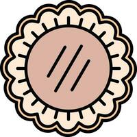 Meat Pie Vector Icon