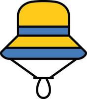 Fishing Hat Vector Icon