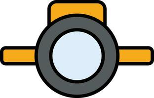 Head Lamp Vector Icon