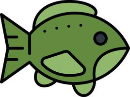 Trout Vector Icon