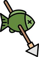 Spearfishing Vector Icon