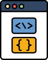 Programming Language Vector Icon