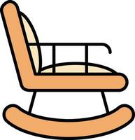 Rocking Chair Vector Icon