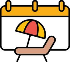 Vacation Vector Icon