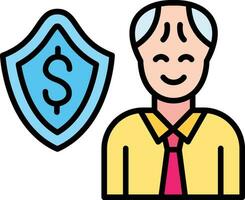 Retirement Plan Vector Icon