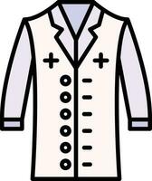Doctor Coat Vector Icon