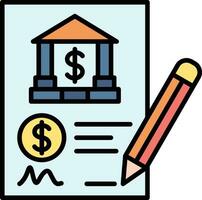 Contract Vector Icon