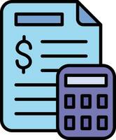 Financial Statements Vector Icon