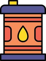 combustibles vector icono