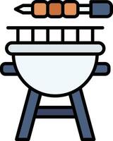 Bbq Grill Vector Icon