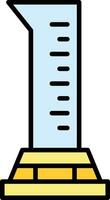 Graduated Cylinder Vector Icon