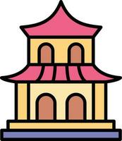 Pagoda Vector Icon