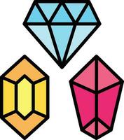 Gemstones Vector Icon
