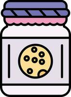 Cookie Jar Vector Icon