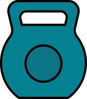 Kettlebell Vector Icon