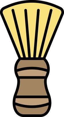 Shaving Brush Vector Icon