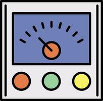 Voltage Indicator Vector Icon