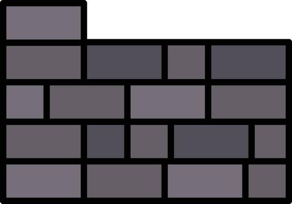 Brickwall Vector Icon