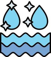 Clean Water Vector Icon
