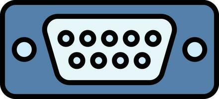 Vga Port Vector Icon
