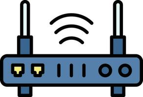 Wireless Router Vector Icon