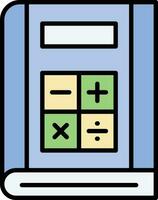 Algebra Book Vector Icon