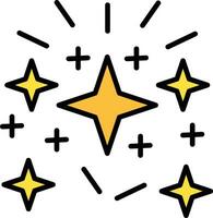 Sparkles Vector Icon