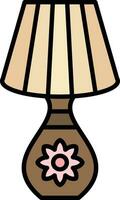 Table Lamp Vector Icon