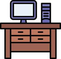 Workplace Vector Icon