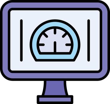 icono de vector de eficiencia