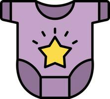 Baby Clothes Vector Icon