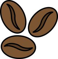 Coffee Beans Vector Icon