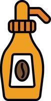 Coffee Syrup Vector Icon