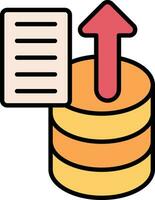 datos información vector icono