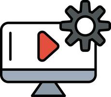 icono de vector de tutorial